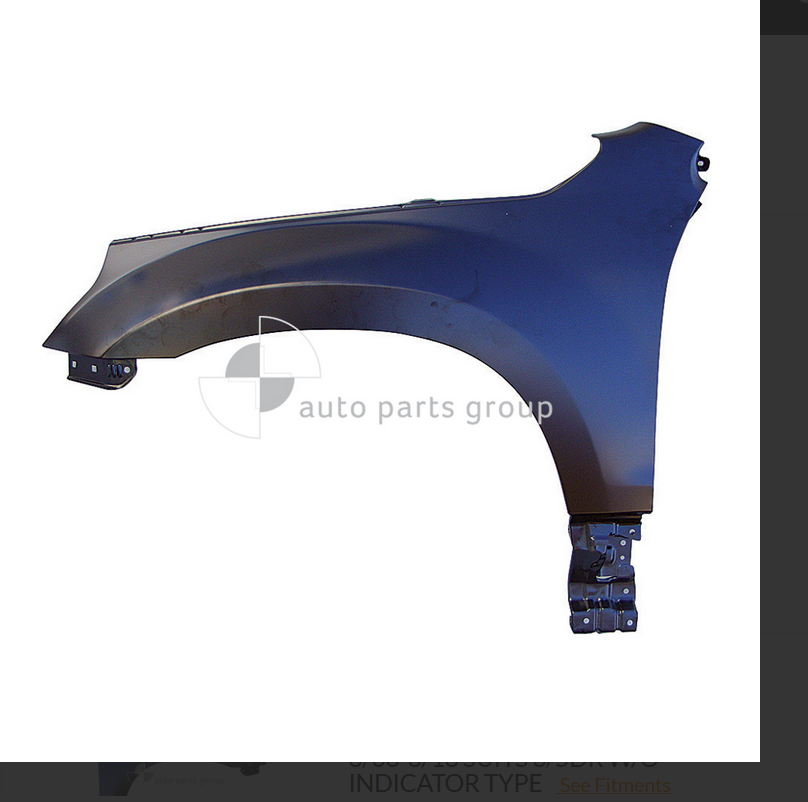 GENUINE LEFT FRONT GUARD FOR SUZUKI GRAND VITARA 8/08-8/18 3/5-DOOR W ...