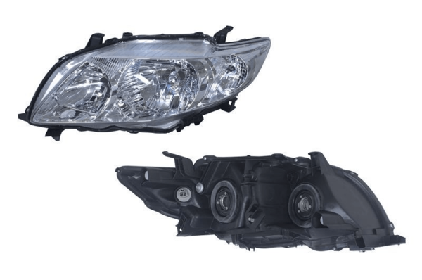 NEW LEFT SIDE HEADLIGHT FOR TOYOTA COROLLA SEDAN ZRE152 05/2007-09/2009 (HALOGEN