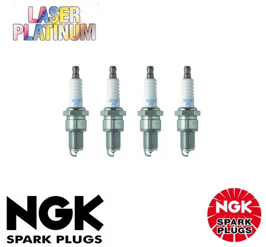 4 x GENUINE NGK SPARK PLUG SET FOR HYUNDAI SONATA GLE EF 1998-2000 2.0L G4JP-ENG
