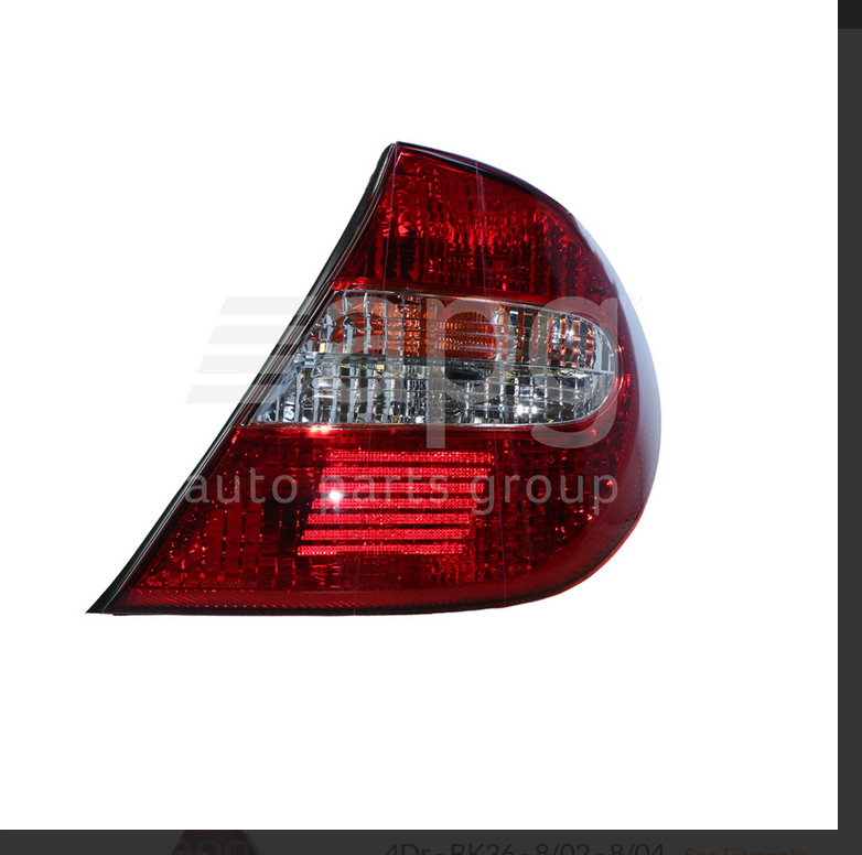 NEW RIGHT TAIL LIGHT REAR LAMP FOR TOYOTA CAMRY ACV36R 8/2002-8/2004 BK36 4-DOOR