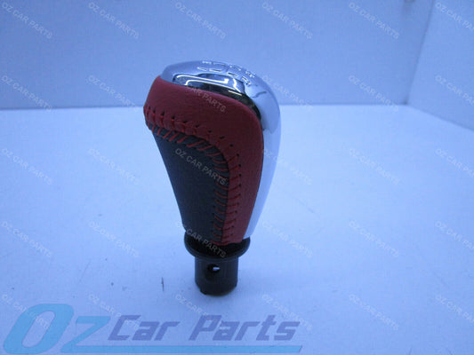 MANUAL RED LEATHER GEAR KNOB FOR HOLDEN COMMODORE VF V8 6.0L 6.2L SS SSV SV8