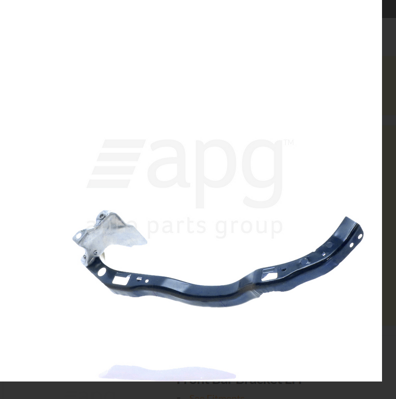 GENUINE RIGHT FRONT BUMPER BAR BRACKET FOR Subaru Liberty B4 09/2003 to 09/2006