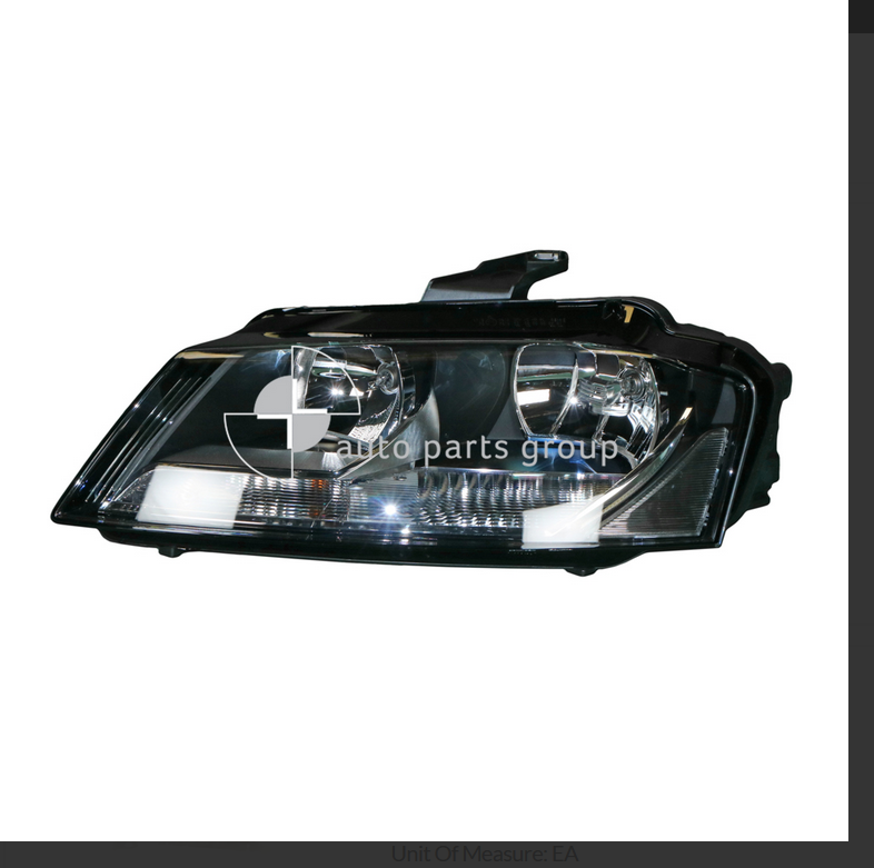 NEW PASSENGER LEFT HEADLIGHT LAMP FOR Audi A3 10/2008-5/2013 HALOGEN