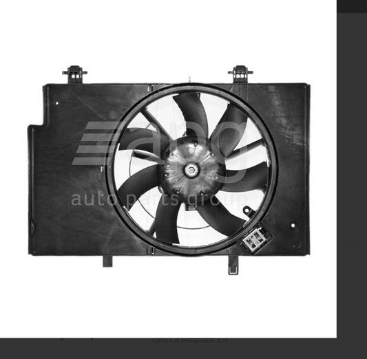 NEW COMPLETE RADIATOR FAN FOR FORD FIESTA 1/09-10/10 1.4L 9*## 4CYL PETROL