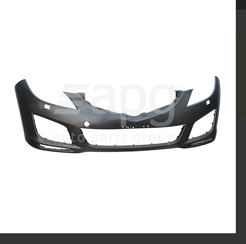 GENUINE FRONT BUMPER BAR FOR MAZDA-6 2/08-3/10 5DR LUX SPORTS W/O SENSOR W/FOG