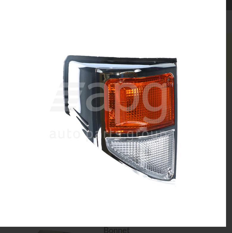 NEW RIGHT FRONT PARK BLINKER LIGHT FOR TOYOTA LANDCRUISER 79-S-8/99-1/07 CHROME
