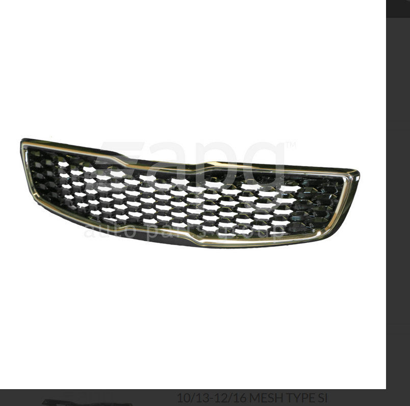 GENUINE FRONT GRILLE FOR KIA CERATO  3/2016-4/2018 4/5-DOOR