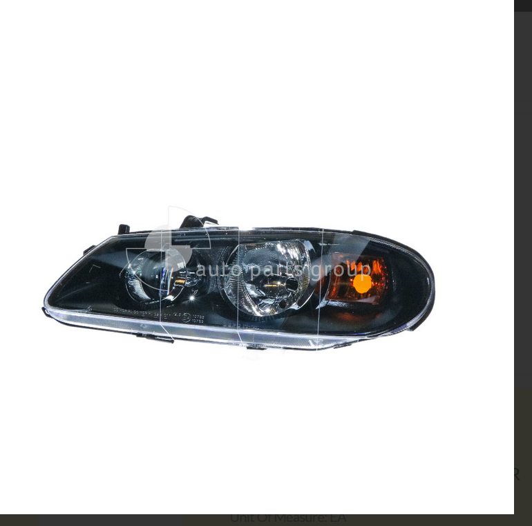 NEW LEFT HEADLIGHT FOR NISSAN PULSAR N16 HATCH 5 DOOR 9/2002-1/2006 BLACK