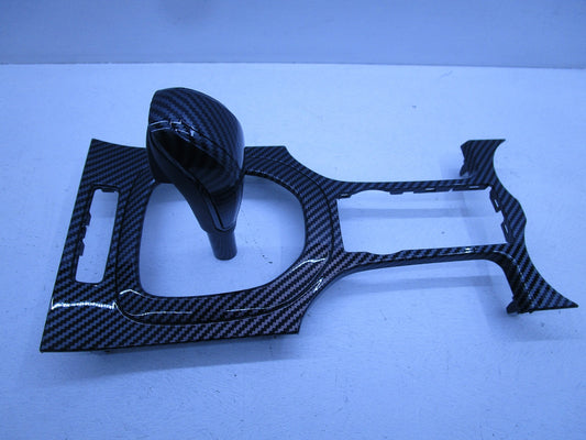 CARBON GEAR SHIFTER TRIM COVER + KNOB COMPLETE FOR HOLDEN VE SERIES 2 COMMODORE