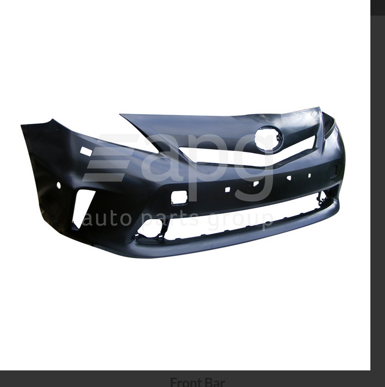 GENUINE FRONT BUMPER BAR FOR TOYOTA PRIUS-V 3/12-4/15 I-TECH W/SENSOR & W/WASHER