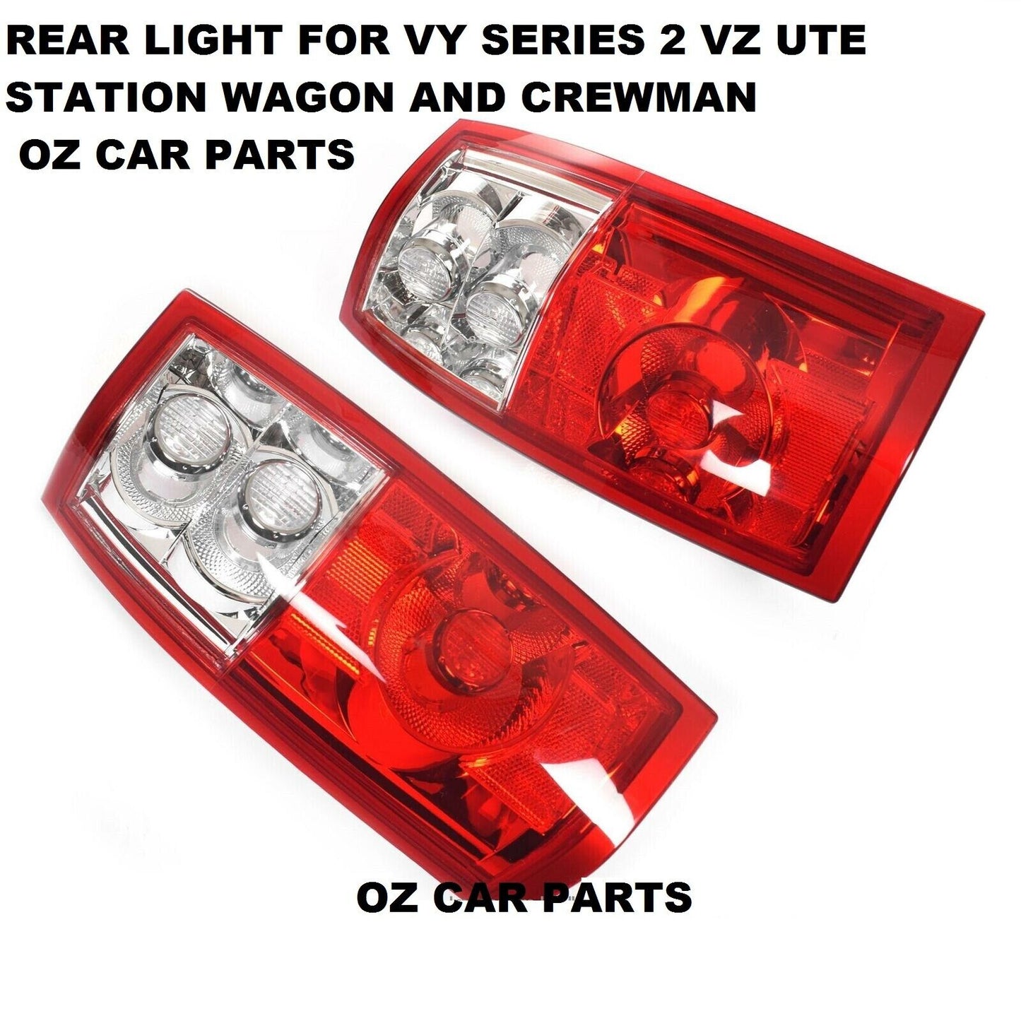 HOLDEN COMMODORE VY SERIES 2 TAIL LIGHT UTE & WAGON & CREWMAN PAIR NEW