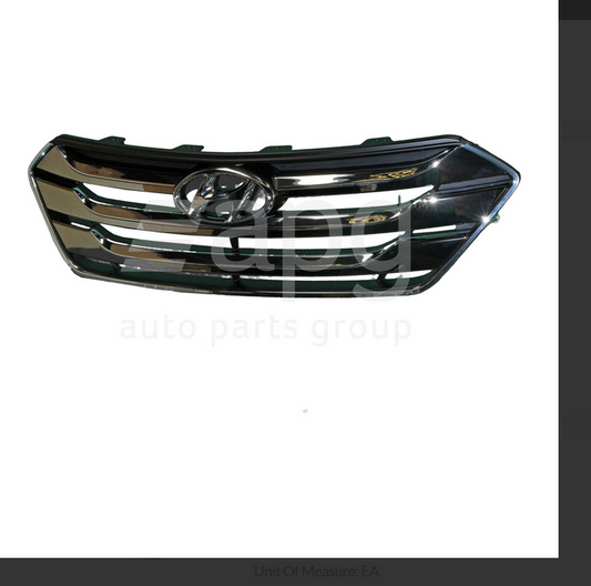 GENUINE FRONT GRILLE FOR HYUNDAI SANTA FE 8/2012-9/2014 WAGON CHROME