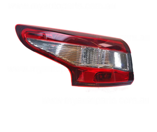 BLACK RED/CLEAR TAIL LAMP PASSENGER SIDE FOR NISSAN QASHQAI 6/2014-