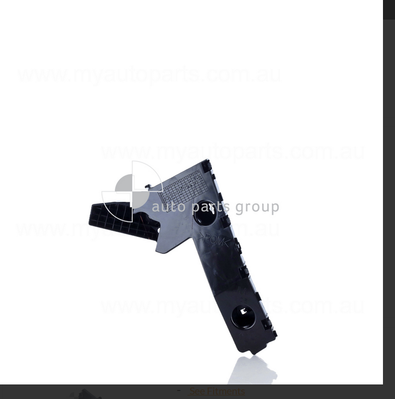 GENUINE Front Bar Slide LEFT BRACKET FOR HMAZDA BT50 4X2 7/2020-11/2021 RG04