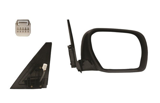 NEW DRIVER SIDE DOOR MIRROR FOR MITSUBISHI PAJERO NS/NT/NW/NX BLACK 5-PIN