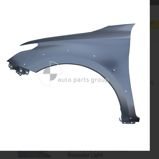GENUINE LEFT FRONT GUARD FOR MITSUBISHI TRITON 1/15-1/18 4WD D/C W/O INDICATOR &