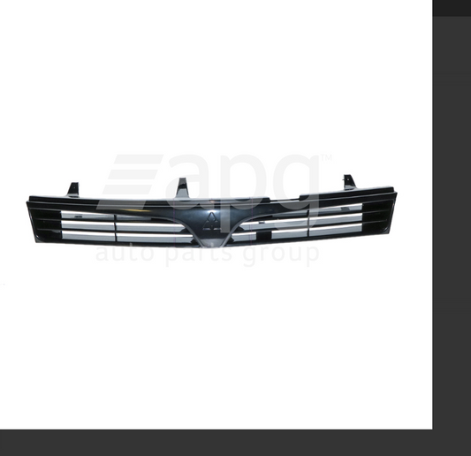 NEW FRONT BUMPER BAR GRILLE FOR MITSUBISHHI LANCER 7/1996-7/1998 BLACK