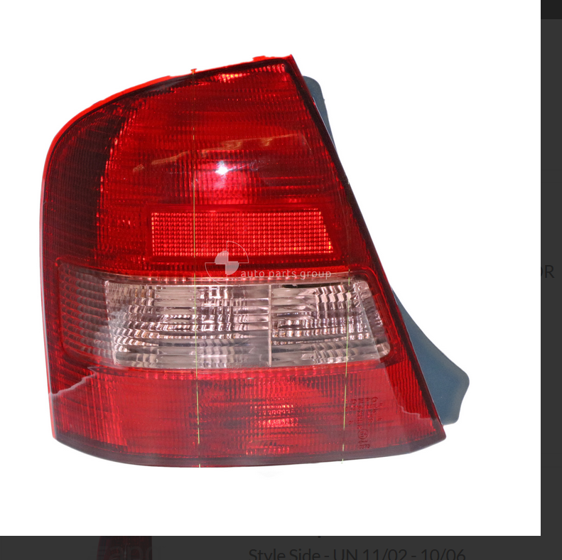 NEW LEFT SIDE TAIL LIGHT FOR MAZDA 323 SEDAN BJ12 - PROTEGE 6/2002-12/2003 BJ