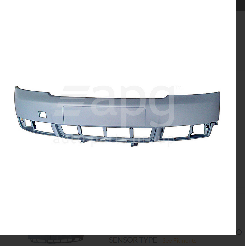 NEW FRONT BAR COVER BUMPER FOR Audi A4 Wagon 7/2001-2/2005