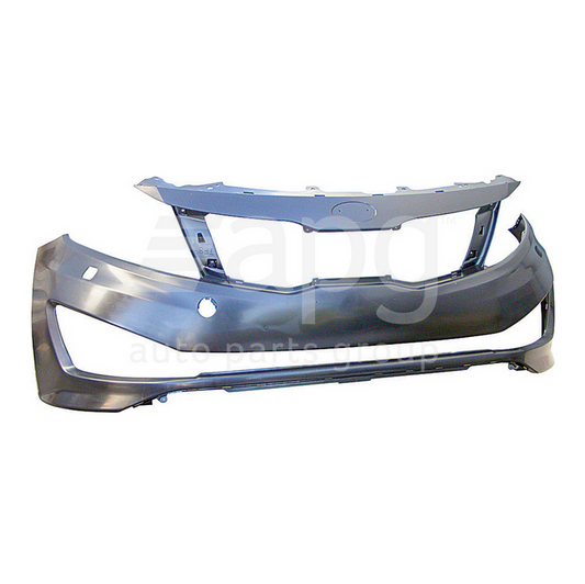 NEW FRONT BAR COVER FOR KIA OPTIMA 1/2011-9/2013 SI W/O HEADLAMP WASHER TYPE