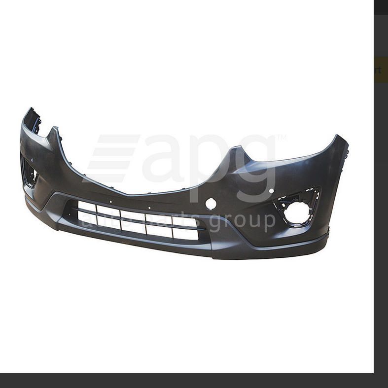 GENUINE FRONT BUMPER BAR FOR MAZDA-CX5 2/12-12/14 W/SENSOR & W/O HEADLAMP WASHER