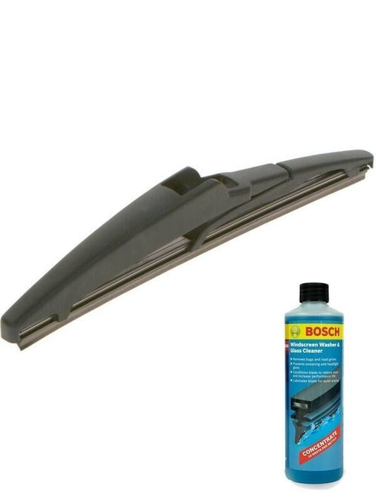 Bosch Rear Wiper Blade 200mm + Windshield Washer Fluid Fits Toyota Corolla, Lexu