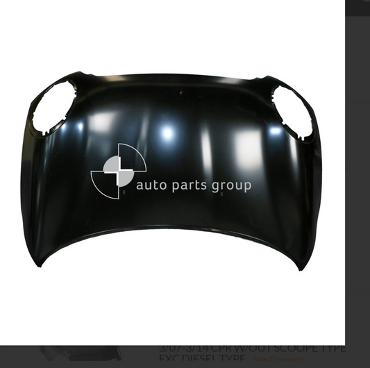 NEW BONNET FOR MINI COOPER 3/2007-3/2014 CPR WITHOUT SCOOPE TYPE EXC DIESEL TYPE