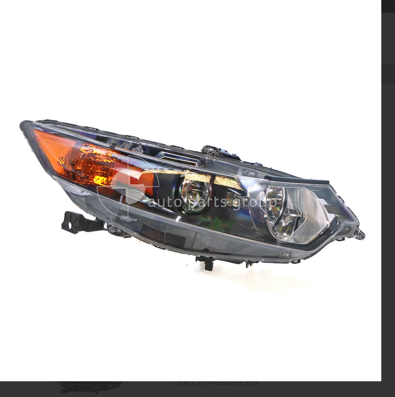 GENUINE RIGHT HEADLIGHT FOR HONDA ACCORD EURO SEDAN 8/2008-7/2011 HALOGEN