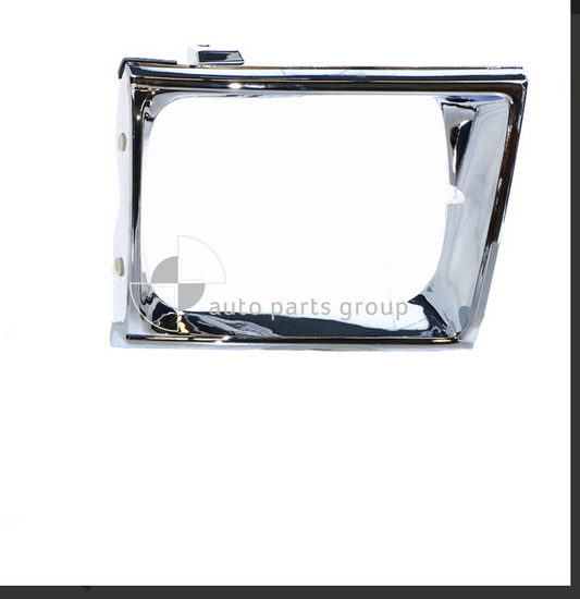 NEW RIGHT FRONT CHROME HEADLIGHT COVER FOR TOYOTA 4 RUNNER SURF 10/1988-10/1991