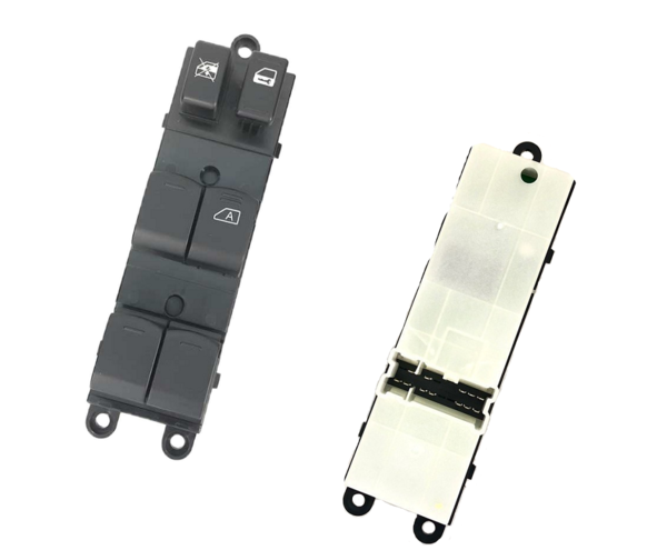 NEW WINDOW SWITCH BUTTON FOR NISSAN NAVARA D40 12/05-04/15 RED-LIGHT SINGLE PLUG
