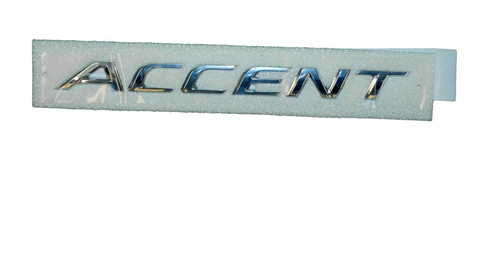 Genuine REAR TAIL GATE BADGE EMBLEM FOR HYUNDAI ACCENT 7/2011-4/2019 HATCH SEDAN