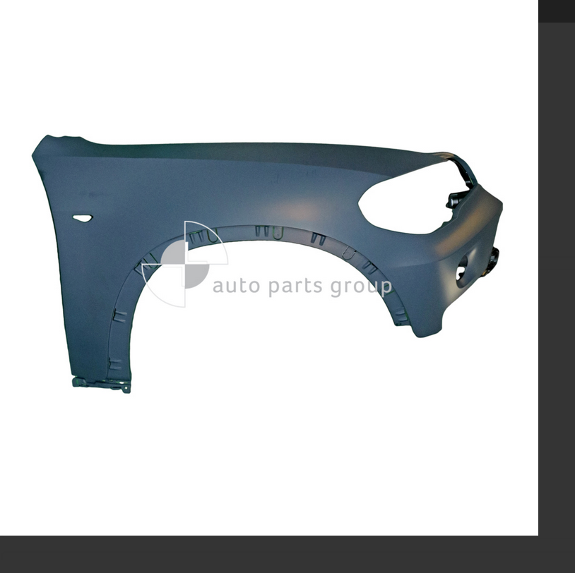 NEW RIGHT FRONT GUARD FOR BMW X5 3/2007 -5/2010 WITHOUT WASHER HOLE TYPE X-5