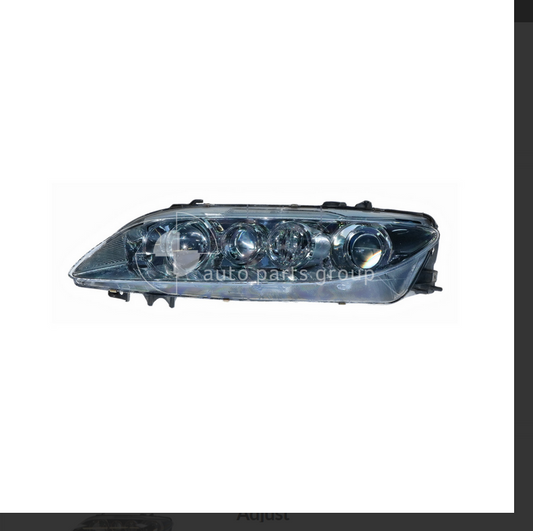 GENUINE LEFT HEADLIGHT FOR MAZDA-6 GG-GY HATCH SEDAN 7/2002-8/2005 ALL