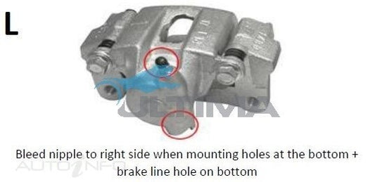 Brake Caliper Disc Caliper LEFT REAR FOR TOYOTA Prado 120/150 Series