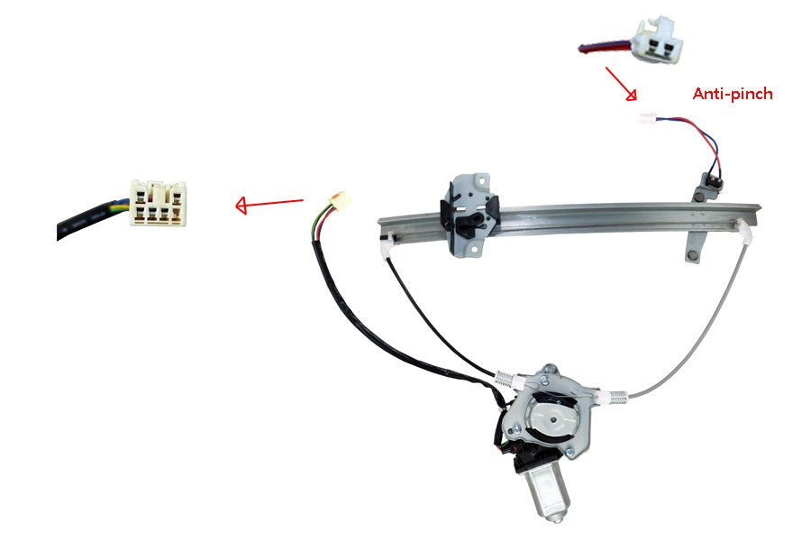 NEW RIGHT FRONT WINDOW REGULATOR FOR FORD LASER  KN/KQ  02/1999 ~ 09/2002 2-PIN