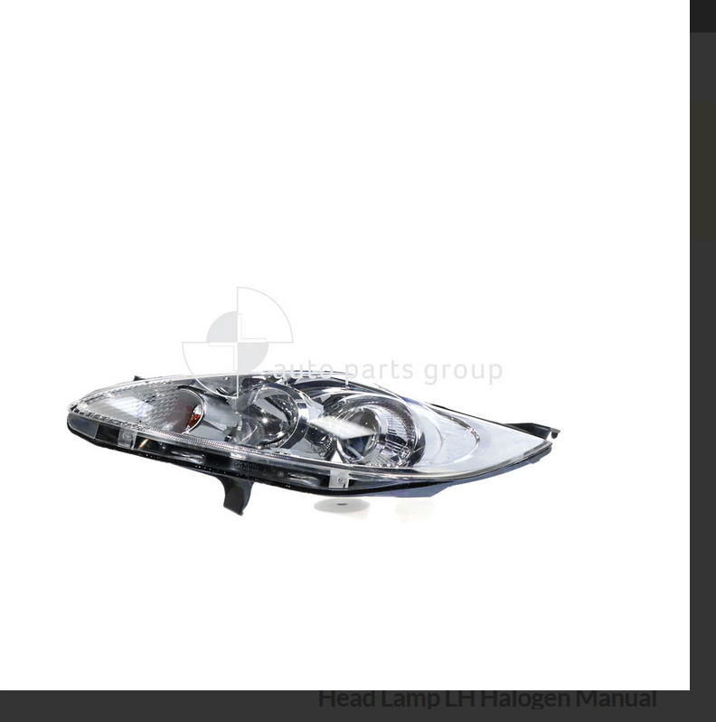 NEW LEFT HEADLIGHT FOR FORD FIESTA WS 1/2009-7/2013 Suit Zetec & Metal