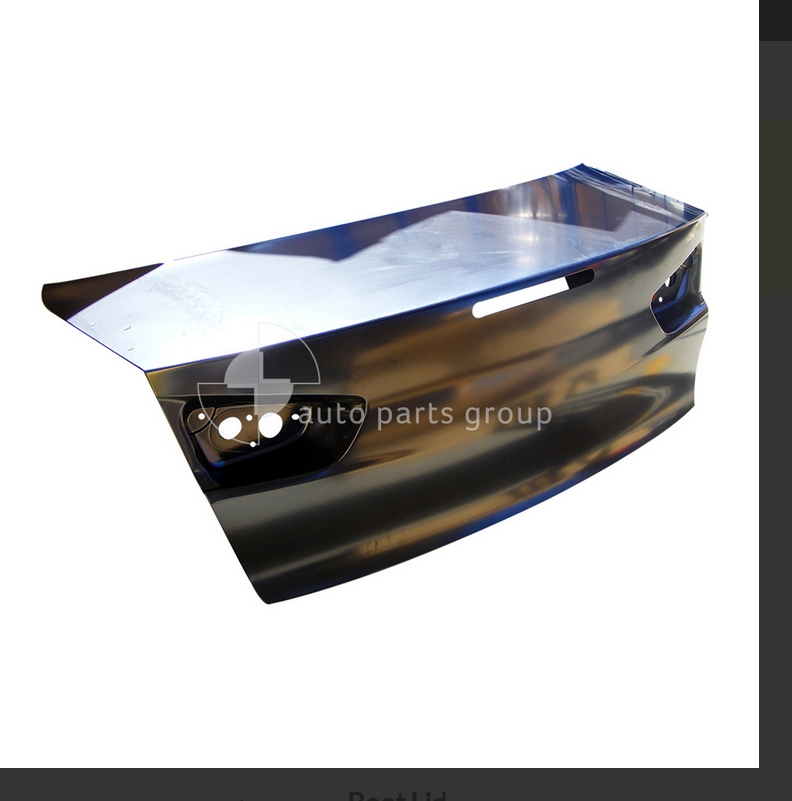 GENUINE BOOT LID FOR Mitsubishi Lancer CJ 9/07-6/10 4DR W/O KEY HOLE & W/SPOILER