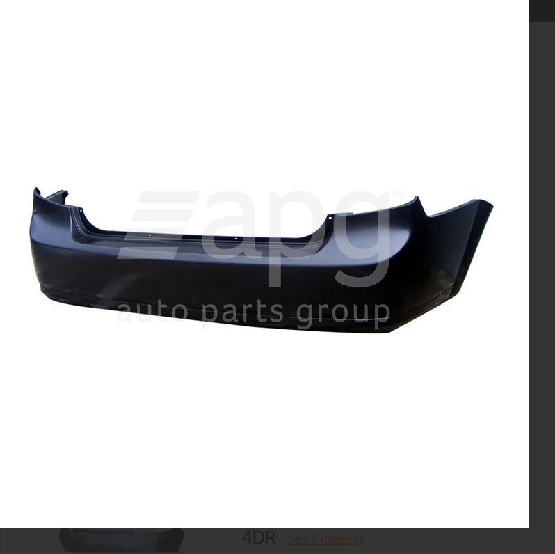 GENUINE REAR BUMPER BAR FOR HOLDEN VIVA SEDAN 10/2005-4/2009