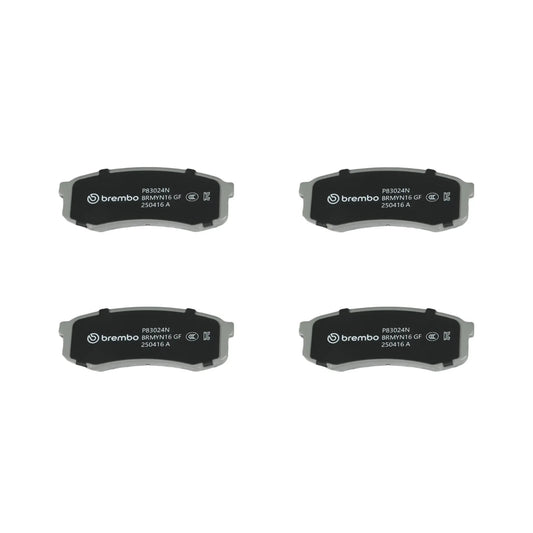 Brembo REAR Brake Pad Set For Toyota LandCruiser 70 Series 70/75/78/79