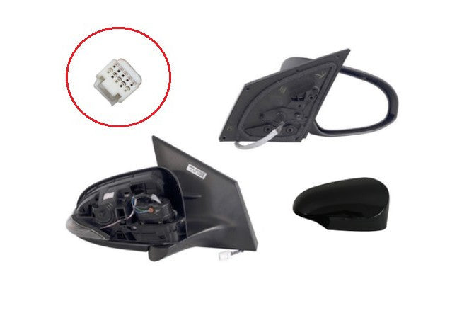 NEW RIGHT SIDE DOOR MIRROR FOR TOYOTA COROLLA ZRE172 SEDAN 12/2013-07/2018 7-PIN