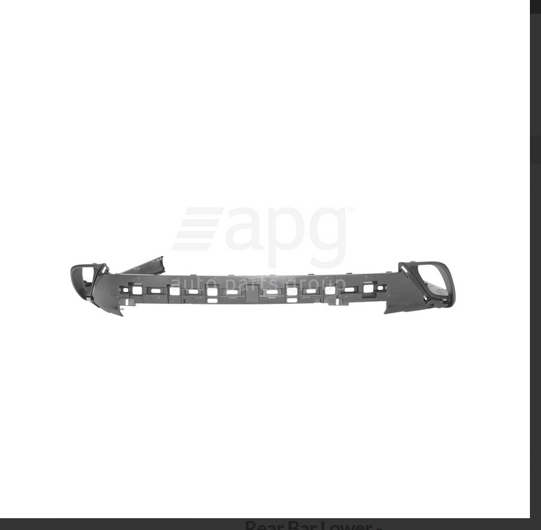 Genuine REAR BAR MOULD LOWER SECTION FOR Toyota Kluger GSU70R 03/2021 to 09/2022