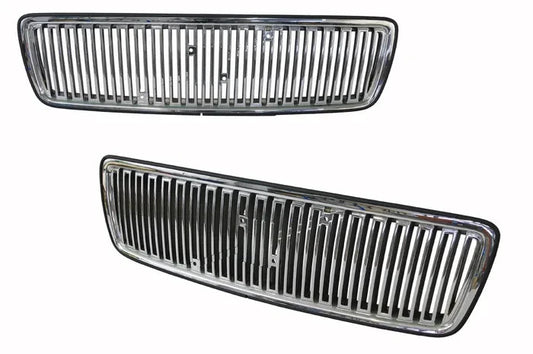 NEW Front Grille FOR VOLVO S70 4/1997 ~ 08/2000 Black, No Emblem