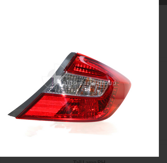 GENUINE RIGHT TAIL LIGHT REAR LAMP FOR Honda Civic 9th Gen 2/2012-9/2013 SEDAN