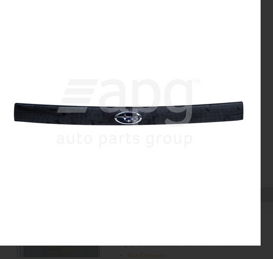 GENUINE Tail Gate Garnish FOR SUBARU FORESTER S3 3/2008-12/2010