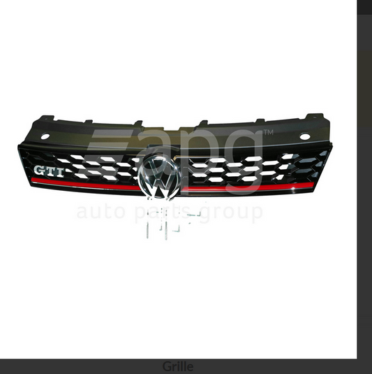 GENUINE FRONT GRILLE FOR VW VOLKSWAGEN POLO 6R 5-DOOR Gti 4/2015-3/2018