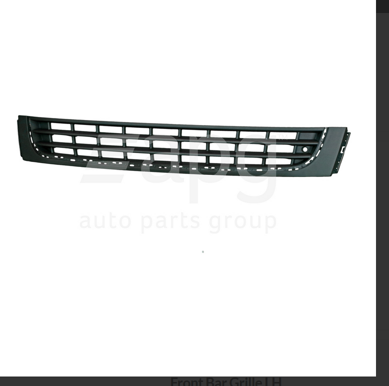 GENUINE FRONT BAR LOWER GRILLE FOR Volkswagen Amarok 2H 2/2011-11/2016