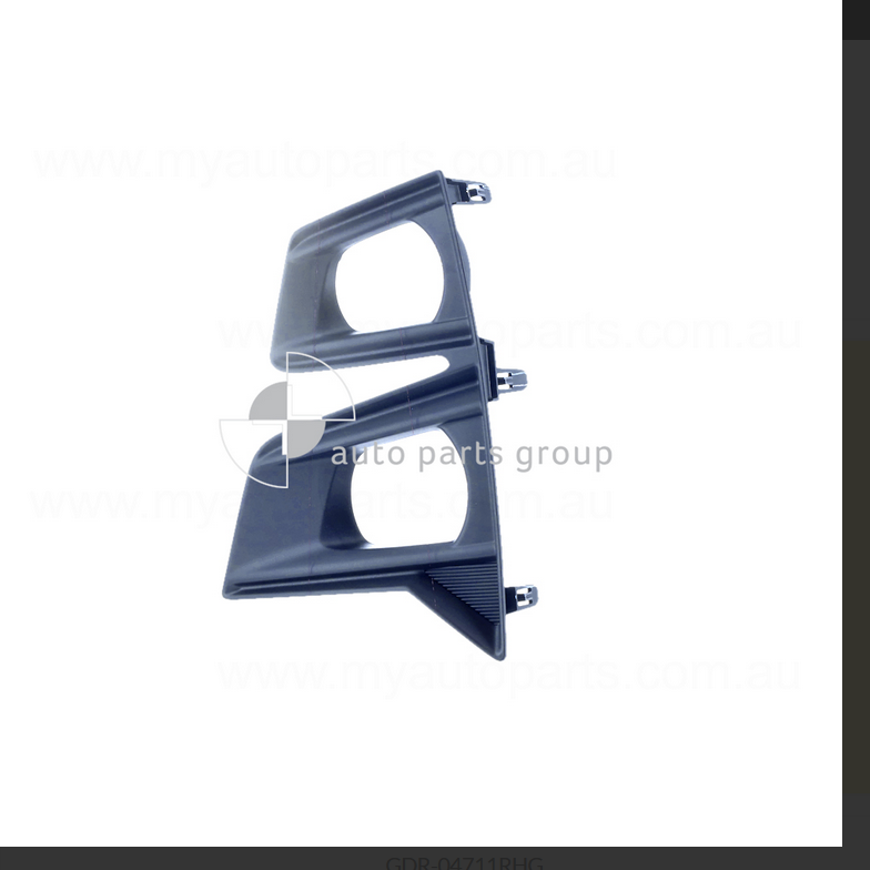 NEW GENUINE left front fog light cover for isuzu dmax 11/2022-5/2024 d-max