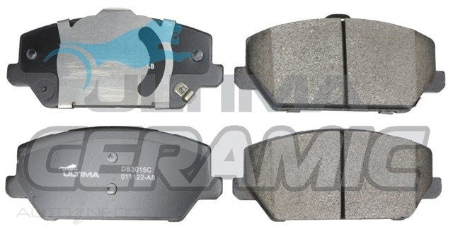 FRONT BRAKE PATS SET FOR HYUNDAI I30-N PDe HC51A 2.0L G4KH TURBO HATCH 2/2018-ON