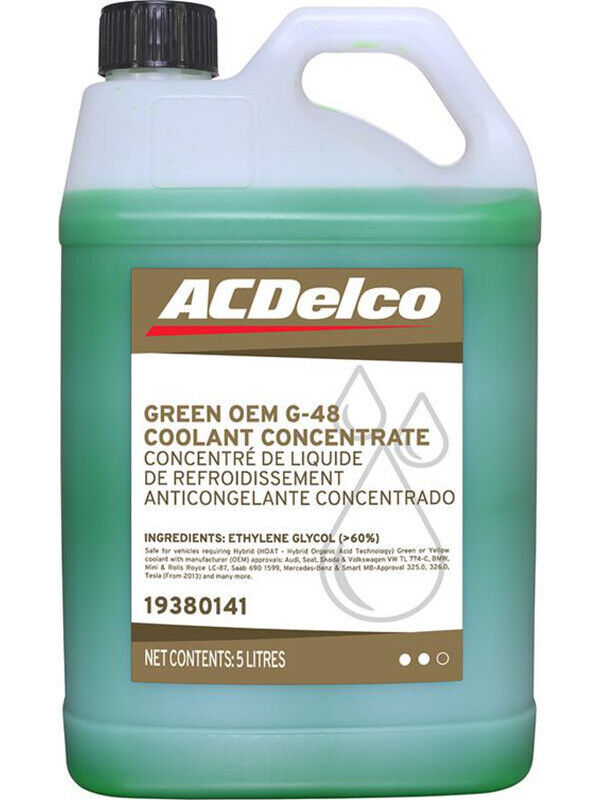 GENUINE RADIATOR COOLANT GREEN COLOUR Concentrate 5-LITER