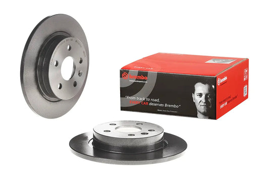 Brembo REAR Disc Brake Rotor FOR Holden Astra 1.6 PJ GTC Sport 2014-2016 *268MM